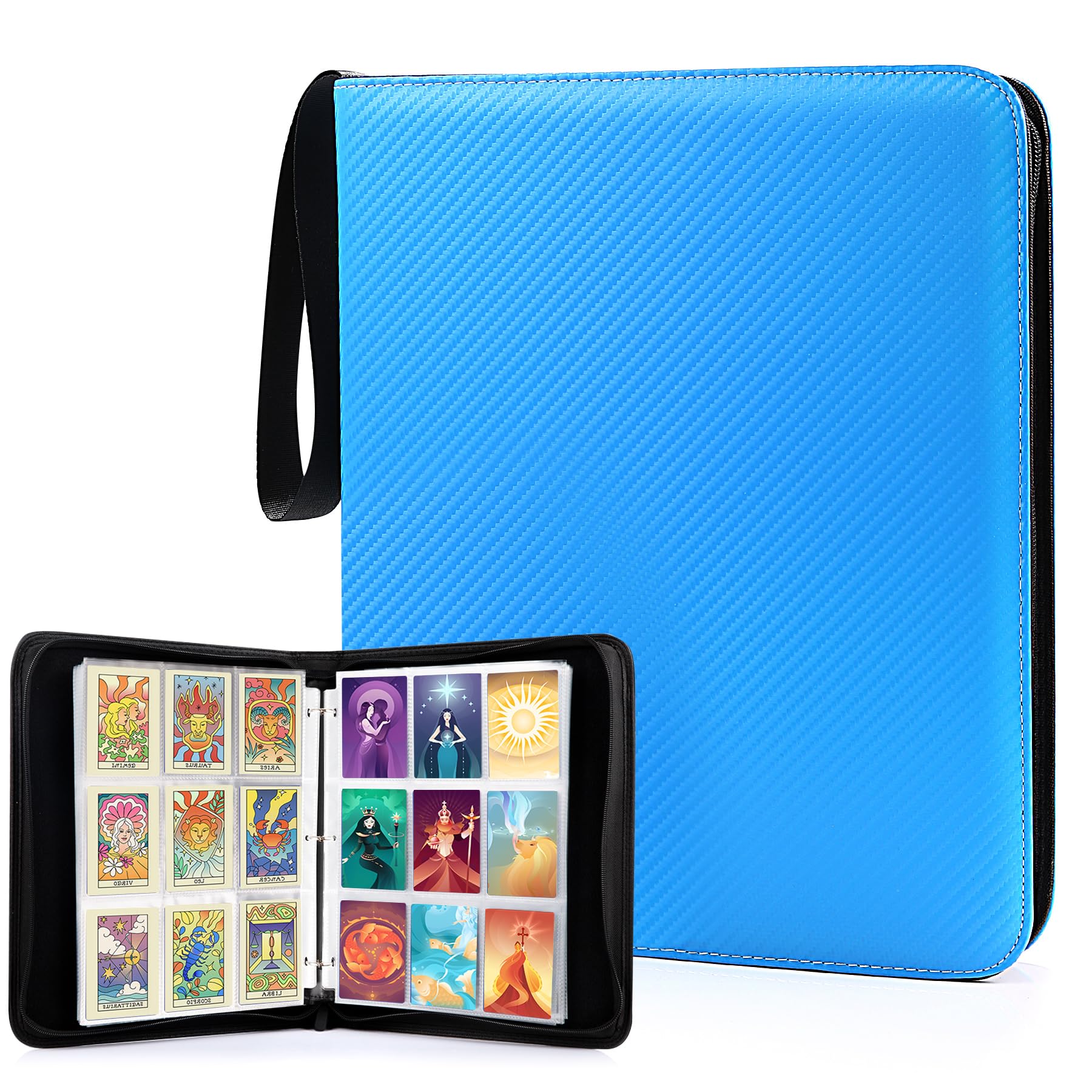 Trading Card Holder Box BCW Z-Folio LX Zipper Portfolio